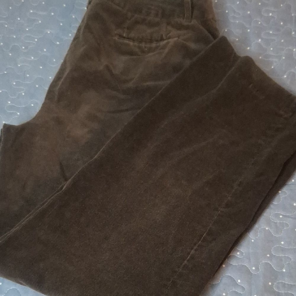 Grace Dane Lewis Brown Corduroy Pants size 14